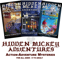 Click to Download this .jpg image of the 3 Hidden Mickey Adventures novels