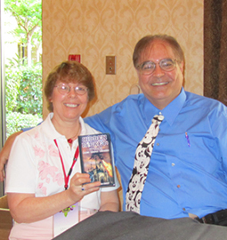 Jim Korkis with Nancy Temple Rodrigue